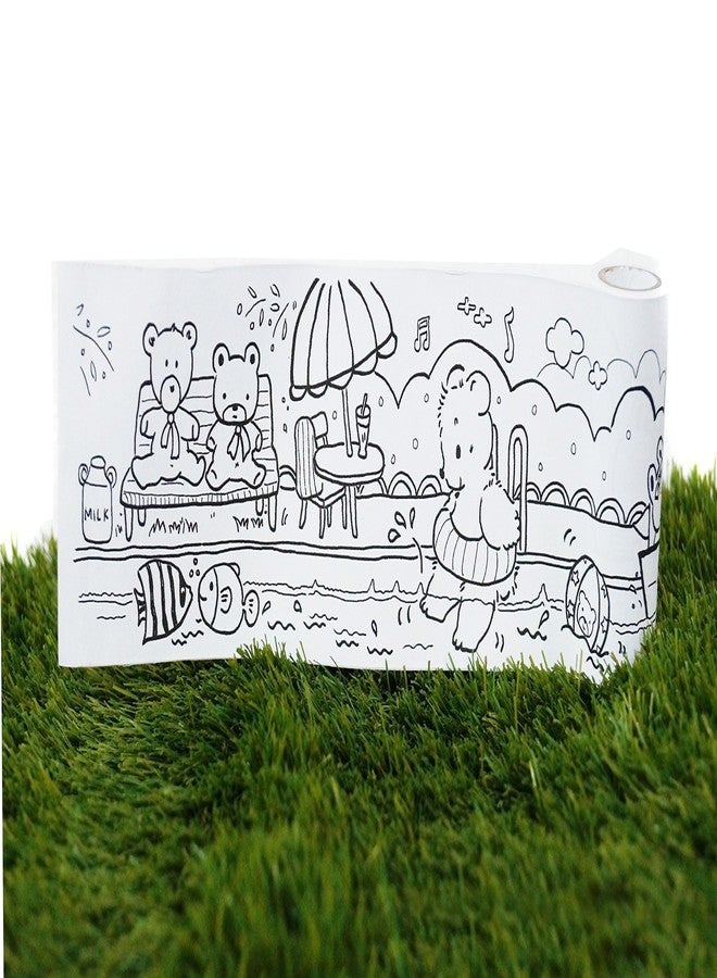 بينديا لفة تلوين من بينديا، قطعة واحدة، للأطفال الصغار، صفحات تلوين سهلة الحمل، للرسم والفنون والحرف اليدوية. - Image 1